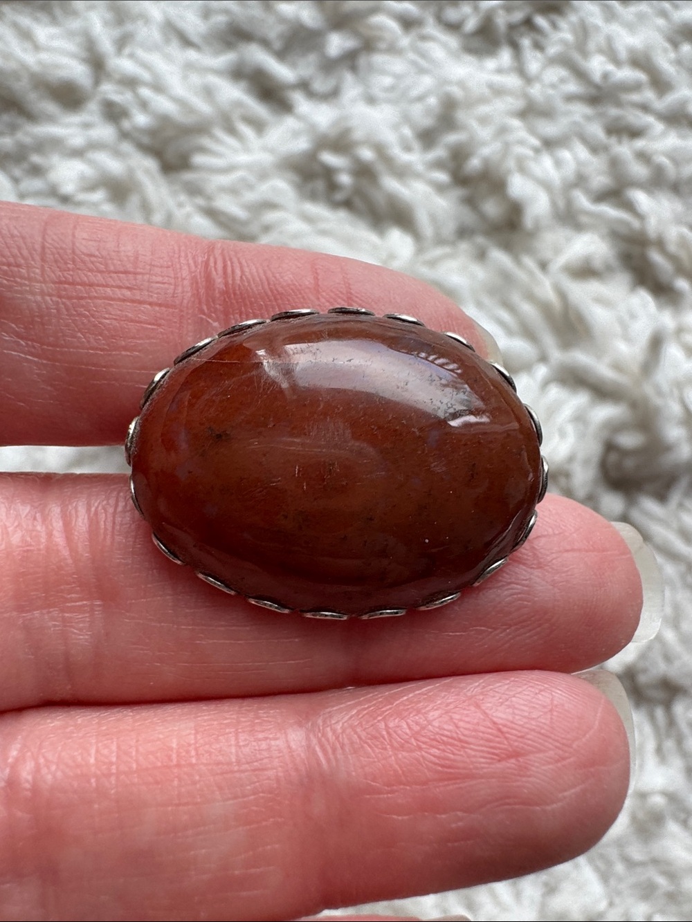 Vintage Oval Brooch